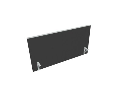Paraván na hranu stola Akustik, 120 cm, antracit
