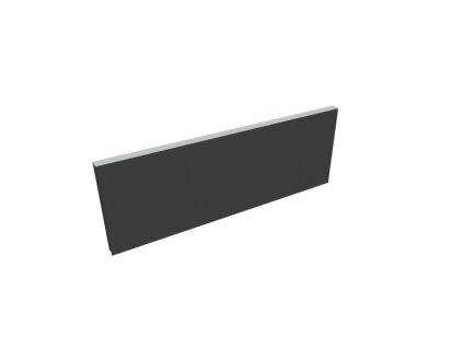 Paraván na plochu stola Akustik, 120 cm, antracit