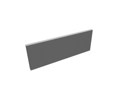 Paraván na plochu stola Akustik, 120 cm, sv.sivý