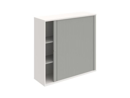 Policová skriňa Strong P, 120x115,2x40 cm, sivá/biela