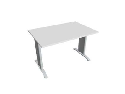 Rokovací stôl Flex, 120x75,5x80 cm, biely/kov