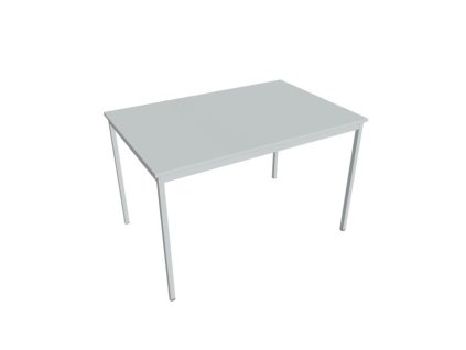 Jedálenský stôl Hobis, 120x75x80 cm, sivý