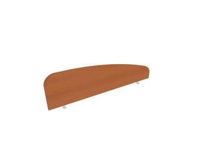 Paraván Hobis na hranu stola, oblý, 140 cm, čerešňa