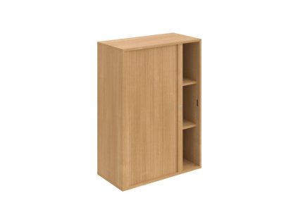 Policová skrinka Drive, 80x111x40 cm dub/dub, zámok