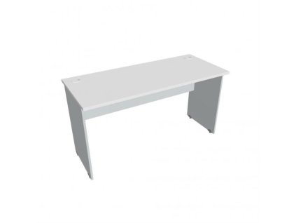Pracovný stôl Gate, 140x75,5x60 cm, biely/sivý