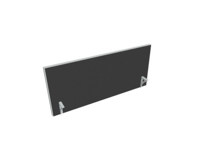 Paraván na hranu stola Akustik, 140 cm, antracit