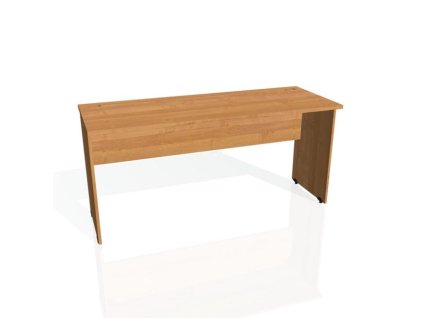Pracovný stôl Gate, 160x75,5x60 cm, jelša/jelša
