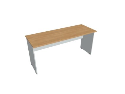 Pracovný stôl Gate, 160x75,5x60 cm, dub/sivý