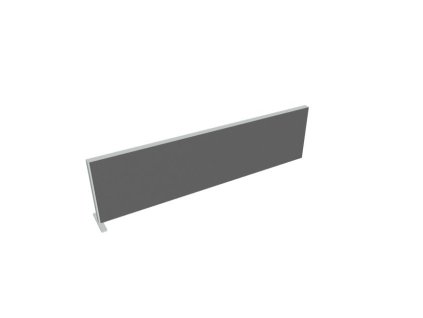 Paraván na plochu stola Akustik, 160 cm, sv.sivý