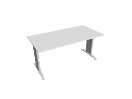 Rokovací stôl Flex, 160x75,5x80 cm, biely/kov