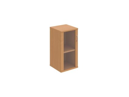 Policová skriňa Strong L, 40x76,8x40 cm, buk/buk