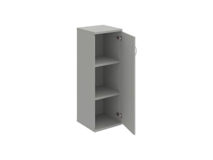 Policová skriňa Strong P, 40x115,2x40 cm, sivá/sivá
