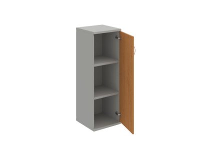 Policová skriňa Strong P, 40x115,2x40 cm, jelša/sivá