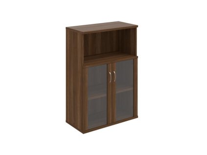 Policová skriňa Strong, 80x115,2x40 cm, orech/orech