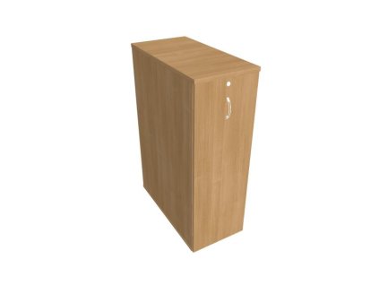 Výsuvná skriňa šanonová Hobis, zámok, P, 40x117,7x80 cm, dub