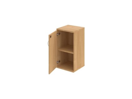 Policová skriňa Strong, zámok, L, 40x76,8x40 cm, dub/dub