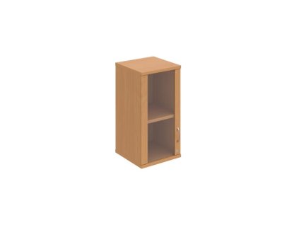 Policová skriňa Strong, zámok, L, 40x76,8x40 cm, buk/buk