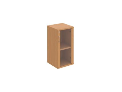 Policová skriňa Strong, zámok, P, 40x76,8x40 cm, buk/buk