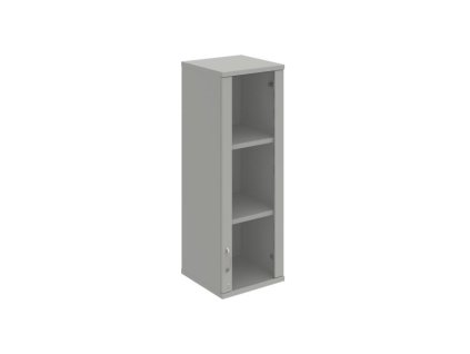 Policová skriňa Strong, zámok, P, 40x115,2x40 cm, sivá/sivá