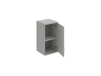 Policová skriňa Strong, P, horná, 40x76,8x40 cm, sivá/sivá