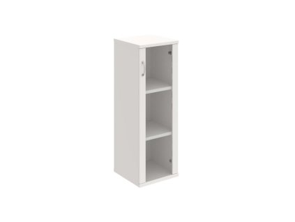 Policová skriňa Strong P, 40x115,2x40 cm, biela/biela