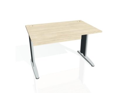 Pracovný stôl Cross, 120x75,5x80 cm, agát/kov