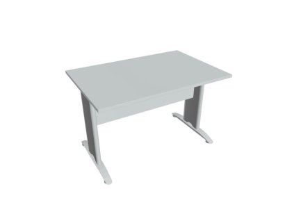 Rokovací stôl Cross, 120x75,5x80 cm, sivý/kov