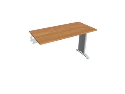 Pracovný stôl Flex, 120x75,5x60 cm, jelša/kov