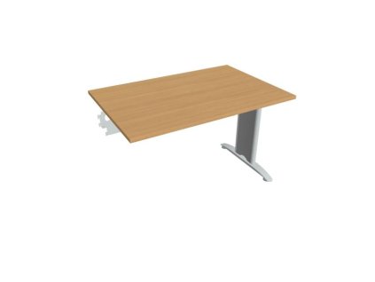 Rokovací stôl Flex, 120x75,5x80 cm, buk/kov