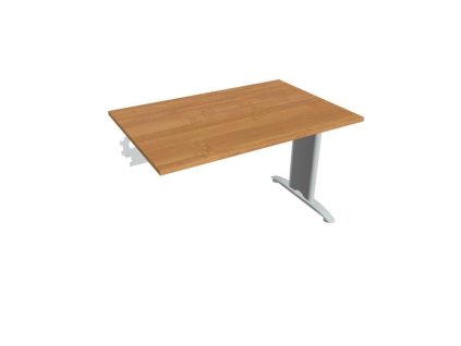 Rokovací stôl Flex, 120x75,5x80 cm, jelša/kov