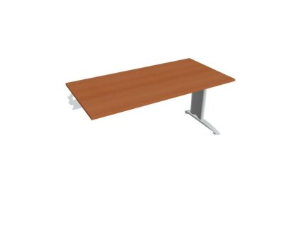 Pracovný stôl Flex, 160x75,5x80 cm, čerešňa/kov