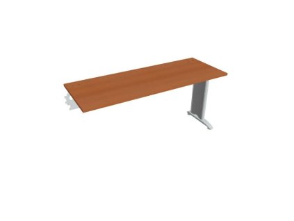 Pracovný stôl Flex, 160x75,5x60 cm, čerešňa/kov