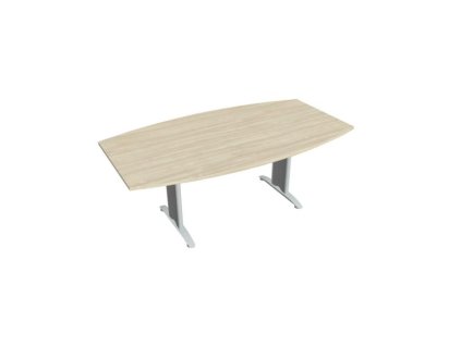 Rokovací stôl Flex, 200x75,5x110 cm, agát/kov