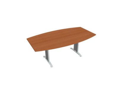 Rokovací stôl Flex, 200x75,5x110 cm, čerešňa/kov
