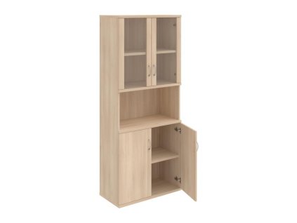 Policová skriňa Strong, 80x192x40 cm, agát/agát