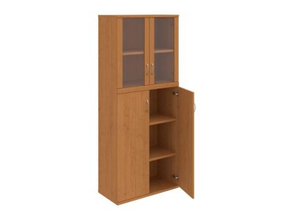 Policová skriňa Strong, 80x192x40 cm, jelša/jelša