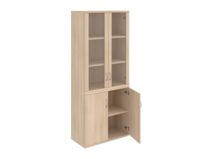 Policová skriňa Strong, 80x192x40 cm, agát/agát