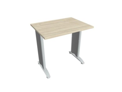 Pracovný stôl Flex, 80x75,5x60 cm, agát/kov