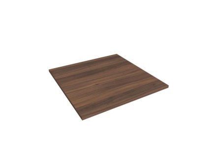 Doplnkový stôl Flex, 80x80 cm, orech