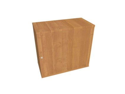 Prídavná skriňa k stolu Hobis, zámok, P, 80x75,5x40 cm, jelša