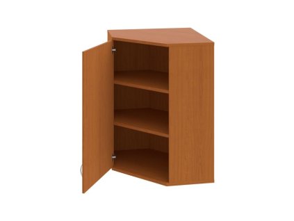 Rohová skriňa Strong, L, horná, 80x115,2x40 cm, čerešňa/čerešňa