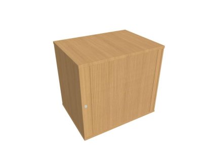 Prídavná skriňa k stolu Hobis, zámok, P, 80x75,5x60 cm, buk