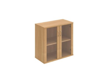 Policová skriňa Strong, zámok, 80x76,8x40 cm, dub/dub