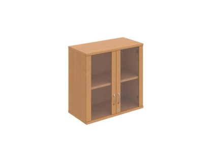 Policová skriňa Strong, zámok, horná, 80x76,8x40 cm, buk/buk