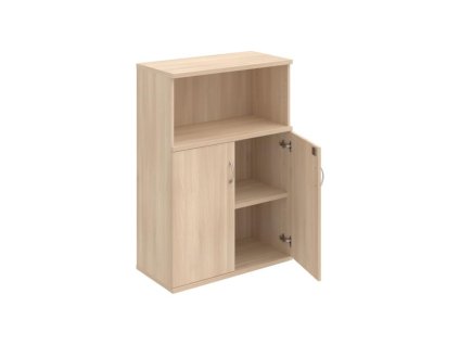 Policová skriňa Strong, zámok, 80x115,2x40 cm, agát/agát