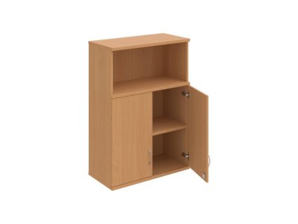 Policová skriňa Strong, zámok, horná, 80x115,2x40 cm, buk/buk