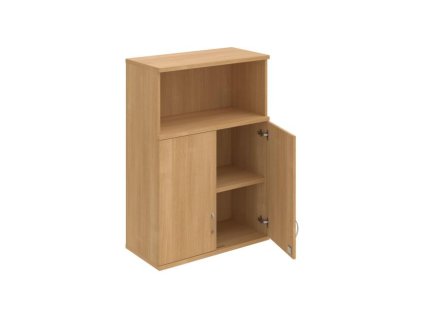 Policová skriňa Strong, zámok, horná, 80x115,2x40 cm, dub/dub