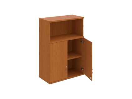 Policová skriňa Strong, zámok, horná, 80x115,2x40 cm, čerešňa/čerešňa