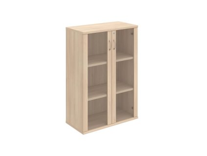 Policová skriňa Strong, zámok, 80x115,2x40 cm, agát/agát