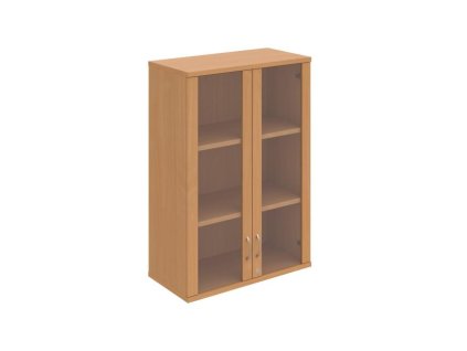 Policová skriňa Strong, zámok, horná, 80x115,2x40 cm, buk/buk